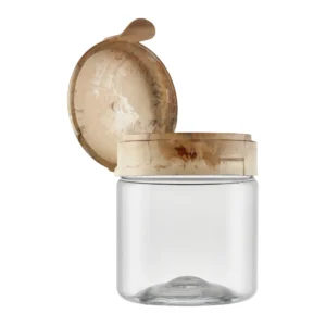 Pote Mantimentos Bege Travertino 1.0L - Image 1